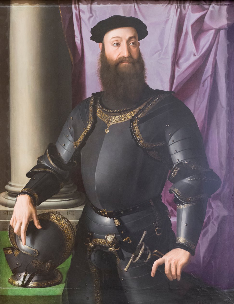Portret Stefana IV Colonny autorstwa Agnolo Bronzino