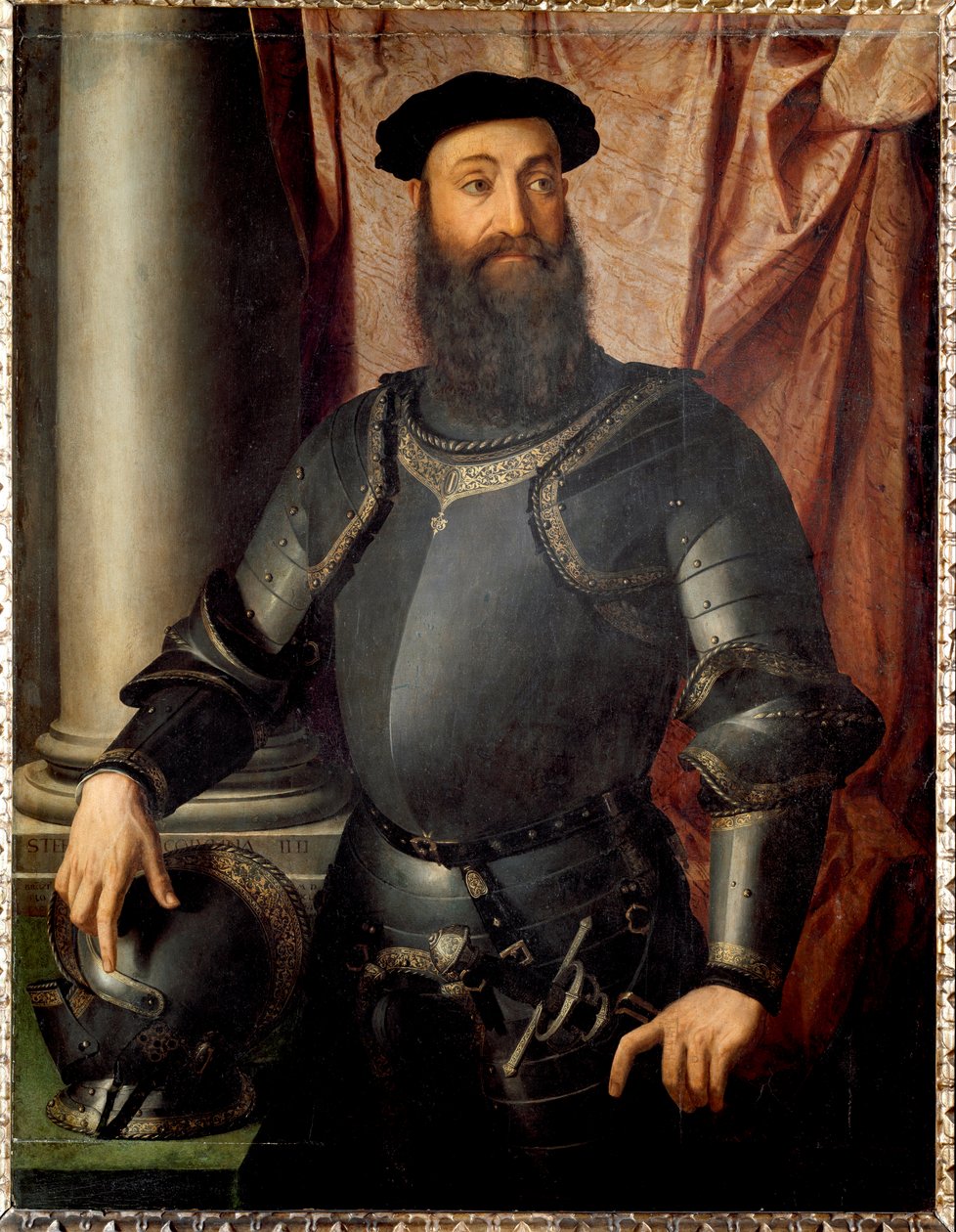 Portret kondotiera Stefano Colonna autorstwa Agnolo Bronzino