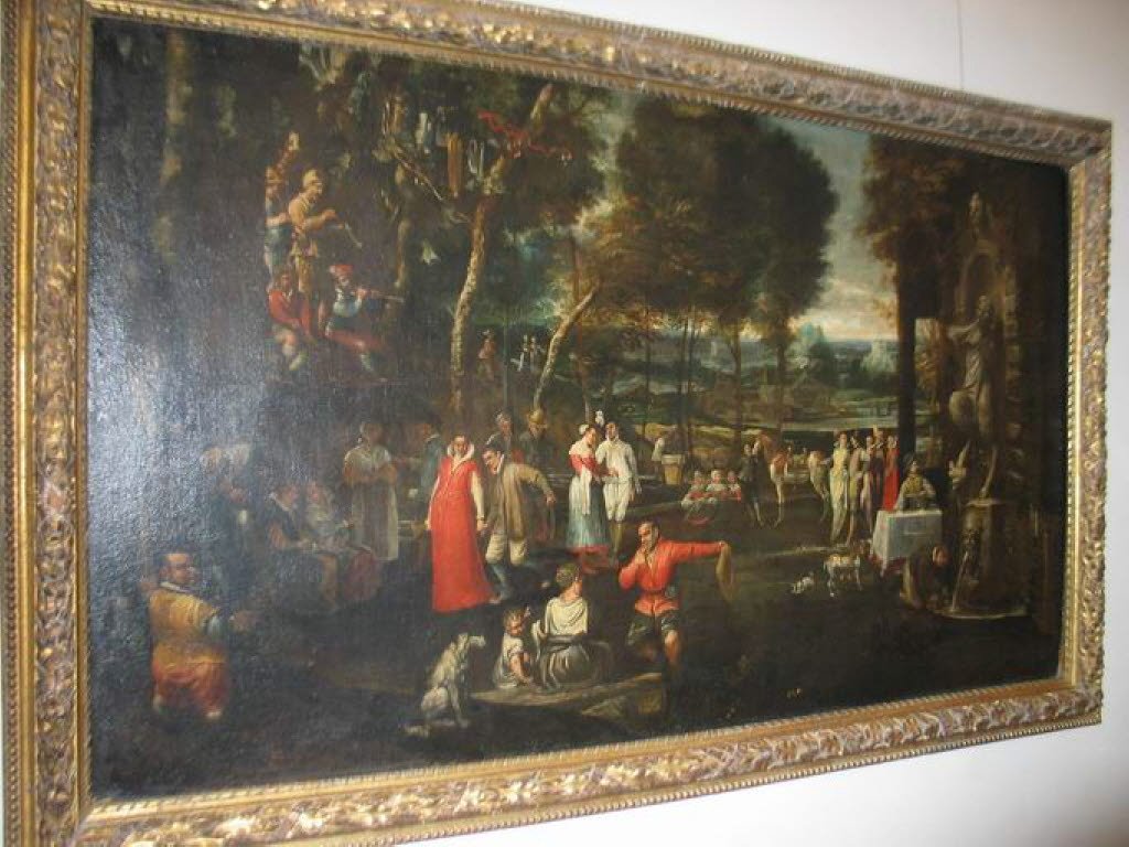 Święto wsi autorstwa Agostino Carracci