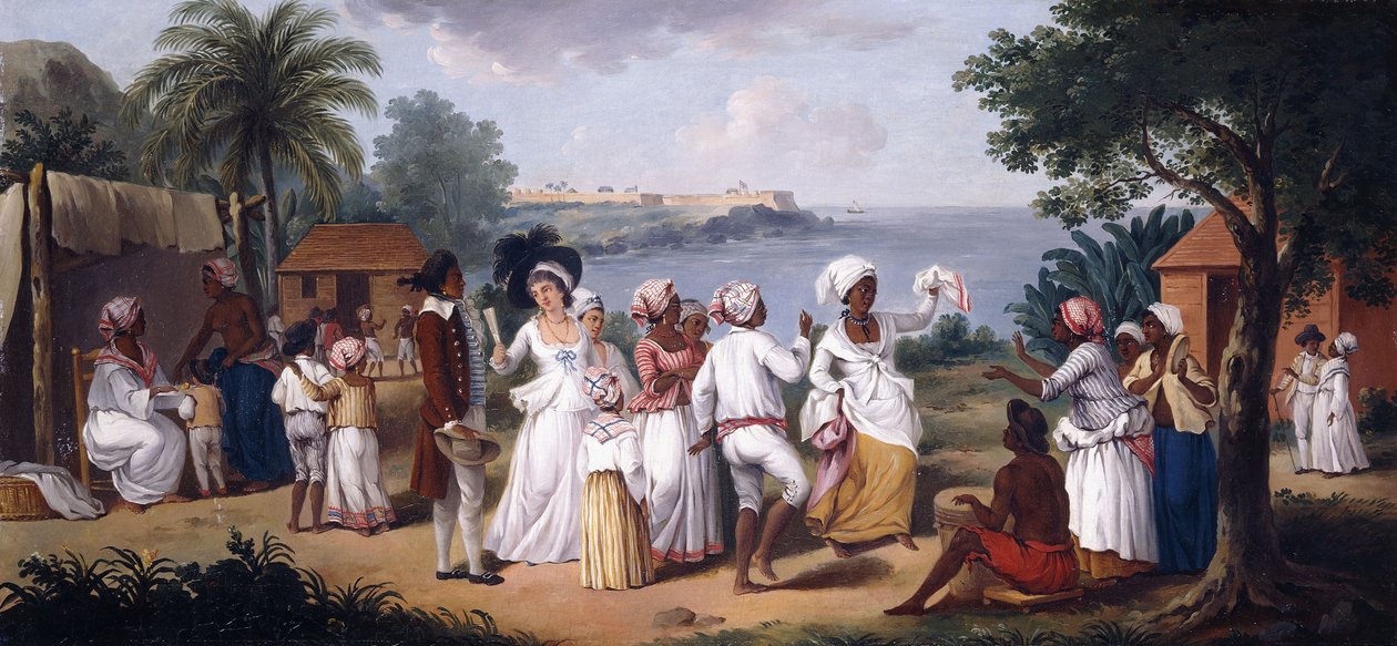 Czarny autorstwa Agostino Brunias