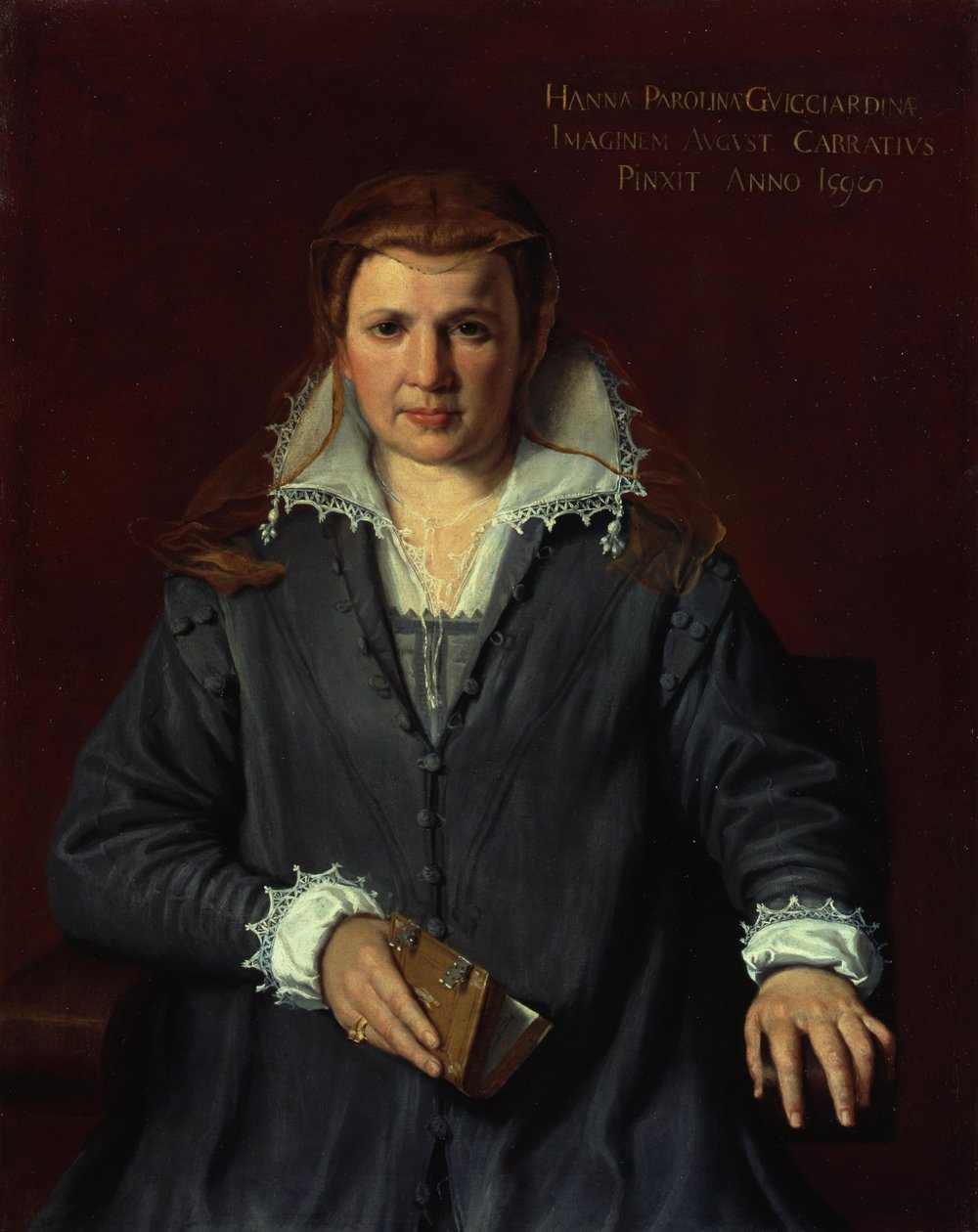 Anna Parolini Guicciardini autorstwa Agostino Carracci