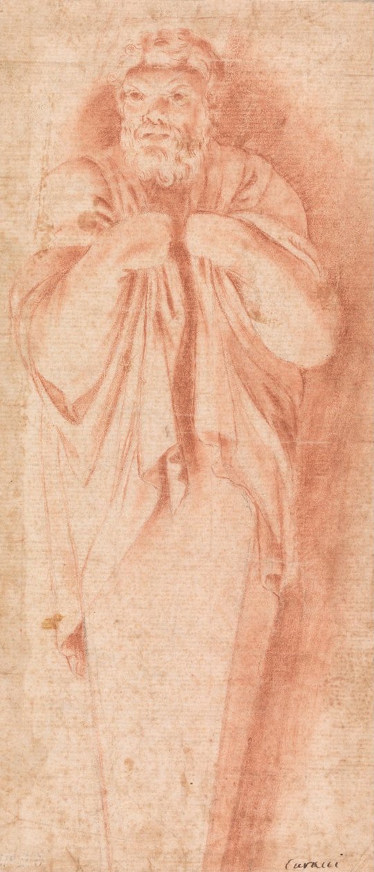 Antike Herme autorstwa Agostino Carracci