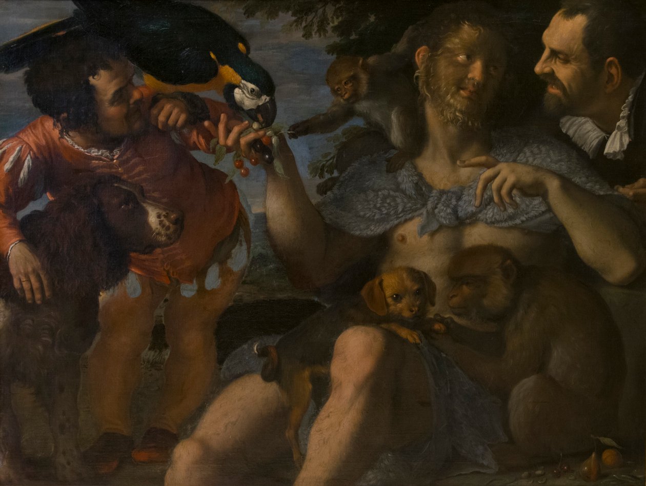 Arrigo Peloso, Pietro Matto i Amon Nano, ok. 1930 r. 1598. autorstwa Agostino Carracci
