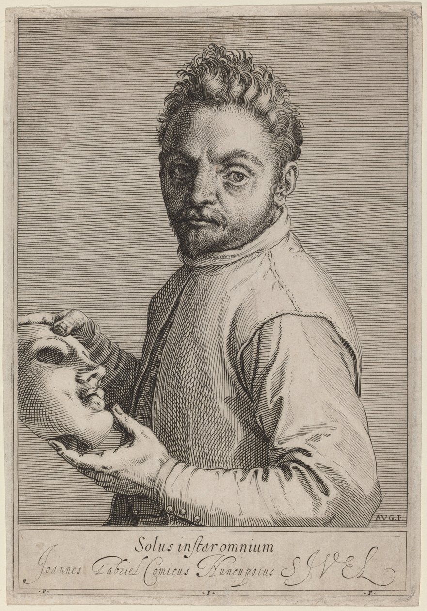 Giovanni Gabrielli autorstwa Agostino Carracci