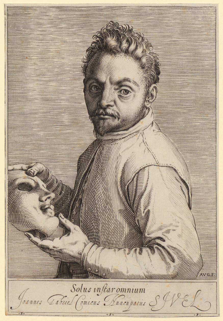 Portret Giovanniego Gabrielliego, zwanego „Il Sivello” autorstwa Agostino Carracci
