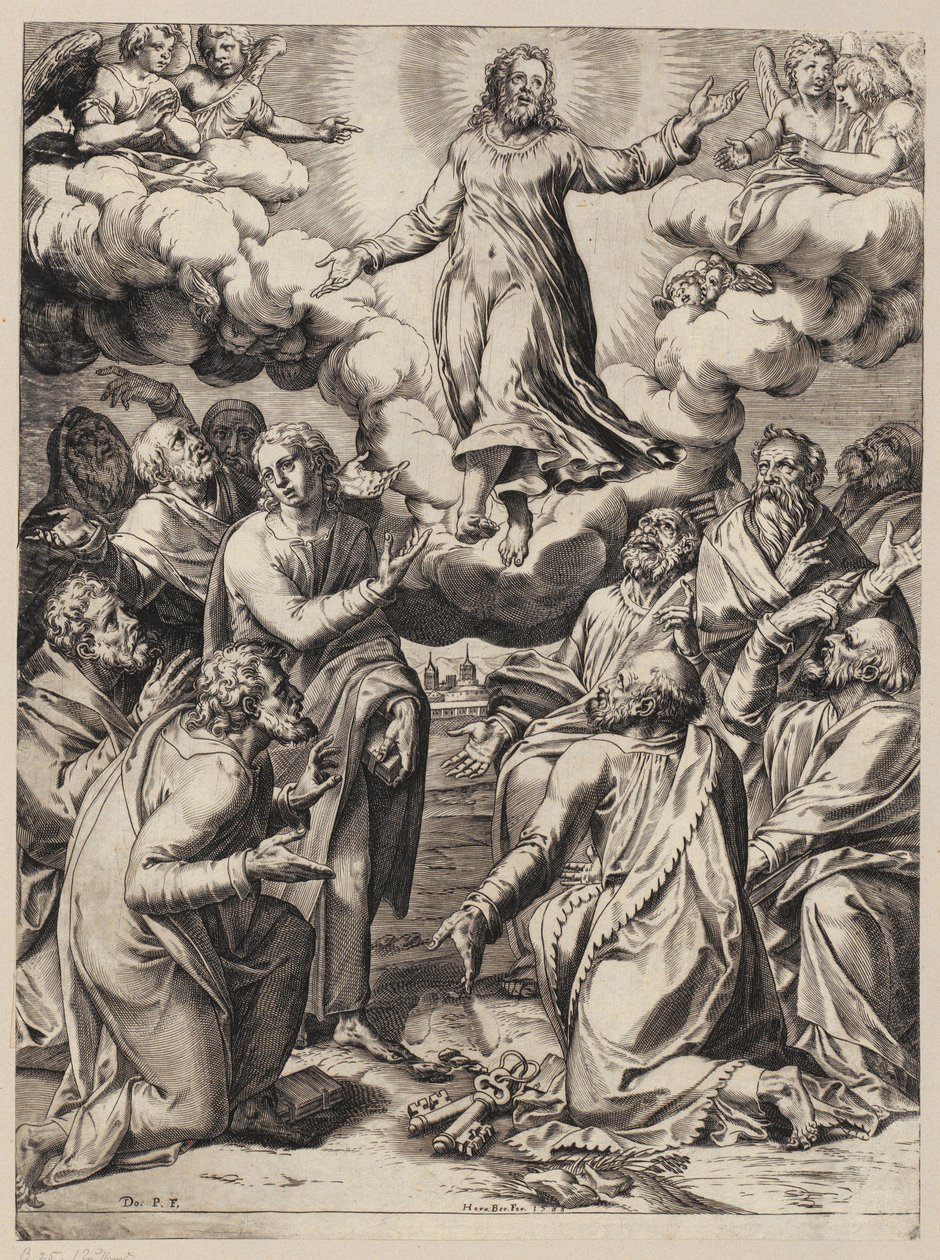 Stygmatyzacja św. Franciszka autorstwa Agostino Carracci