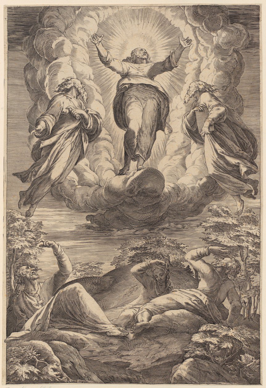 Przemienienie Pańskie autorstwa Agostino Carracci
