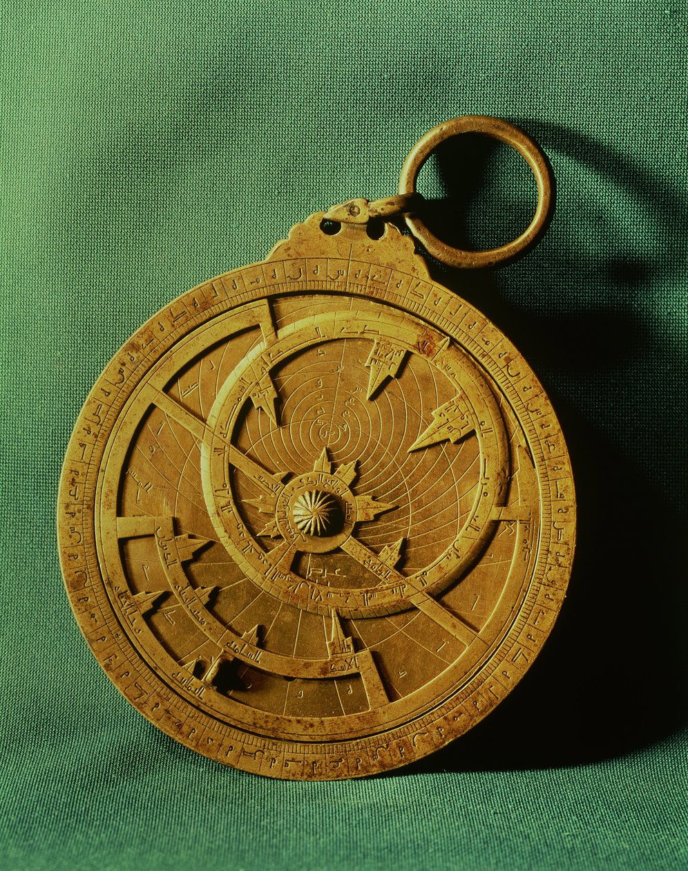 Astrolabium (miedź) autorstwa Ahmad ibn Khalaf