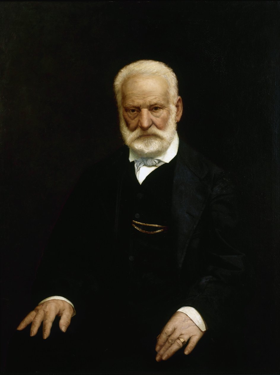 Portret Victora Hugo 1802-1885. autorstwa Aimé Nicolas Morot