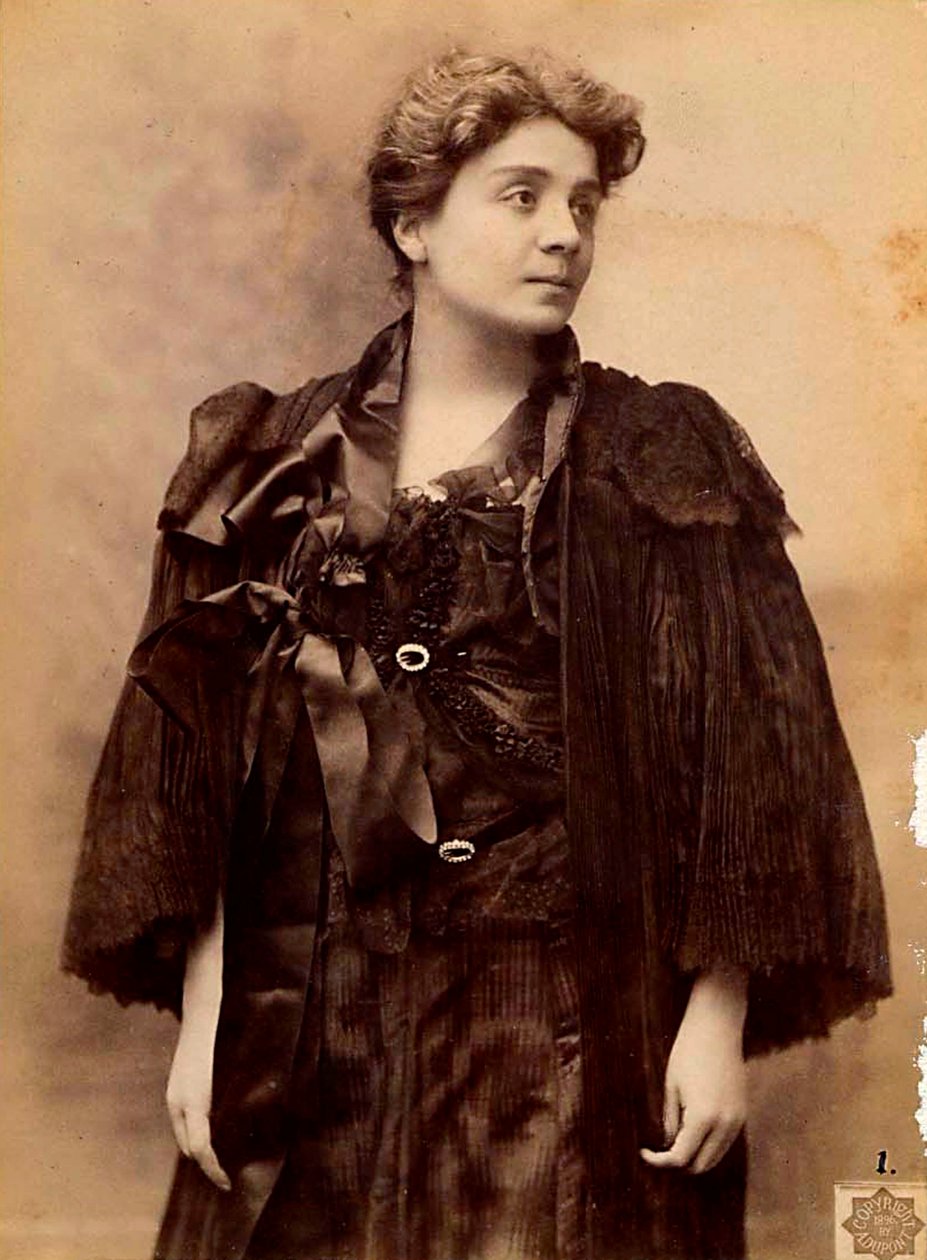 Eleonora Duse, włoska aktorka, 1896 autorstwa Aime Dupont