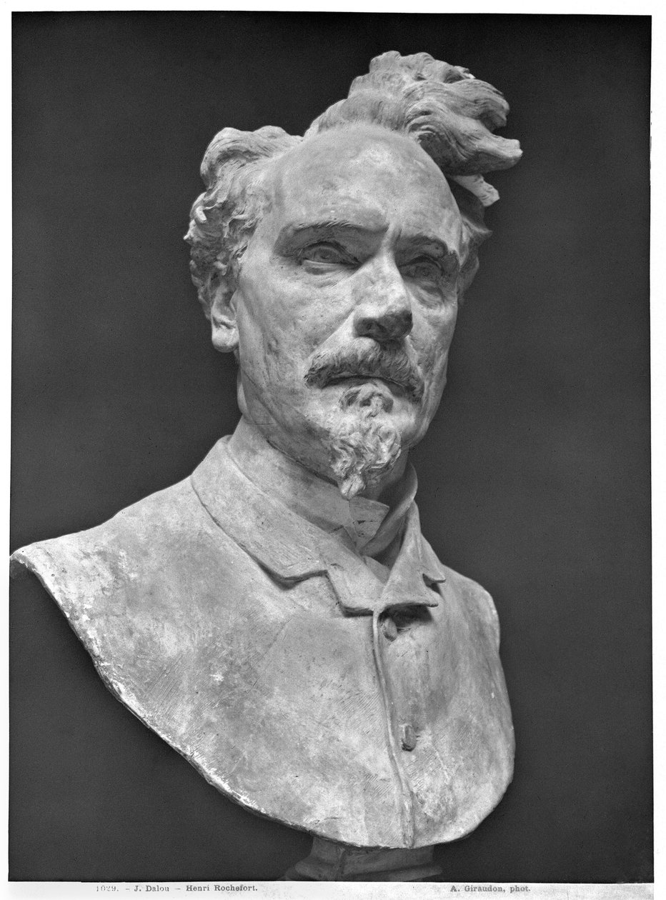 د هینري روچفورټ جسد (1830-1913) (پلستر) پولی autorstwa Aime Jules Dalou