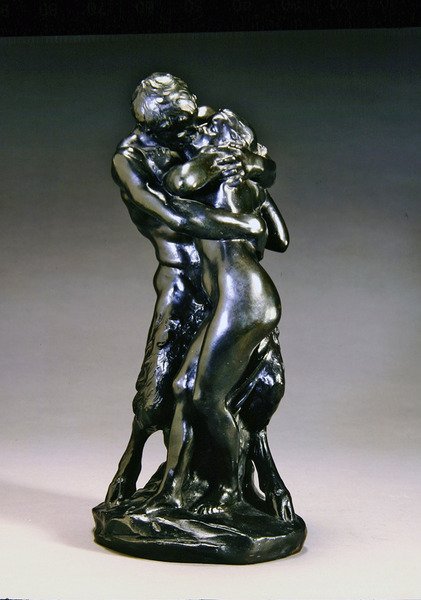 Le Baiser (brąz) autorstwa Aime Jules Dalou