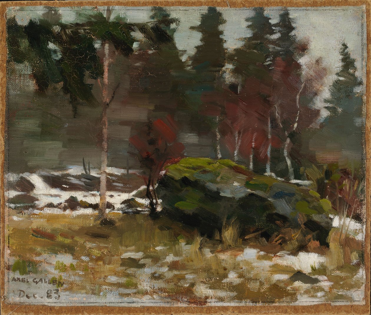 Wczesna wiosna autorstwa Akseli Gallen-Kallela