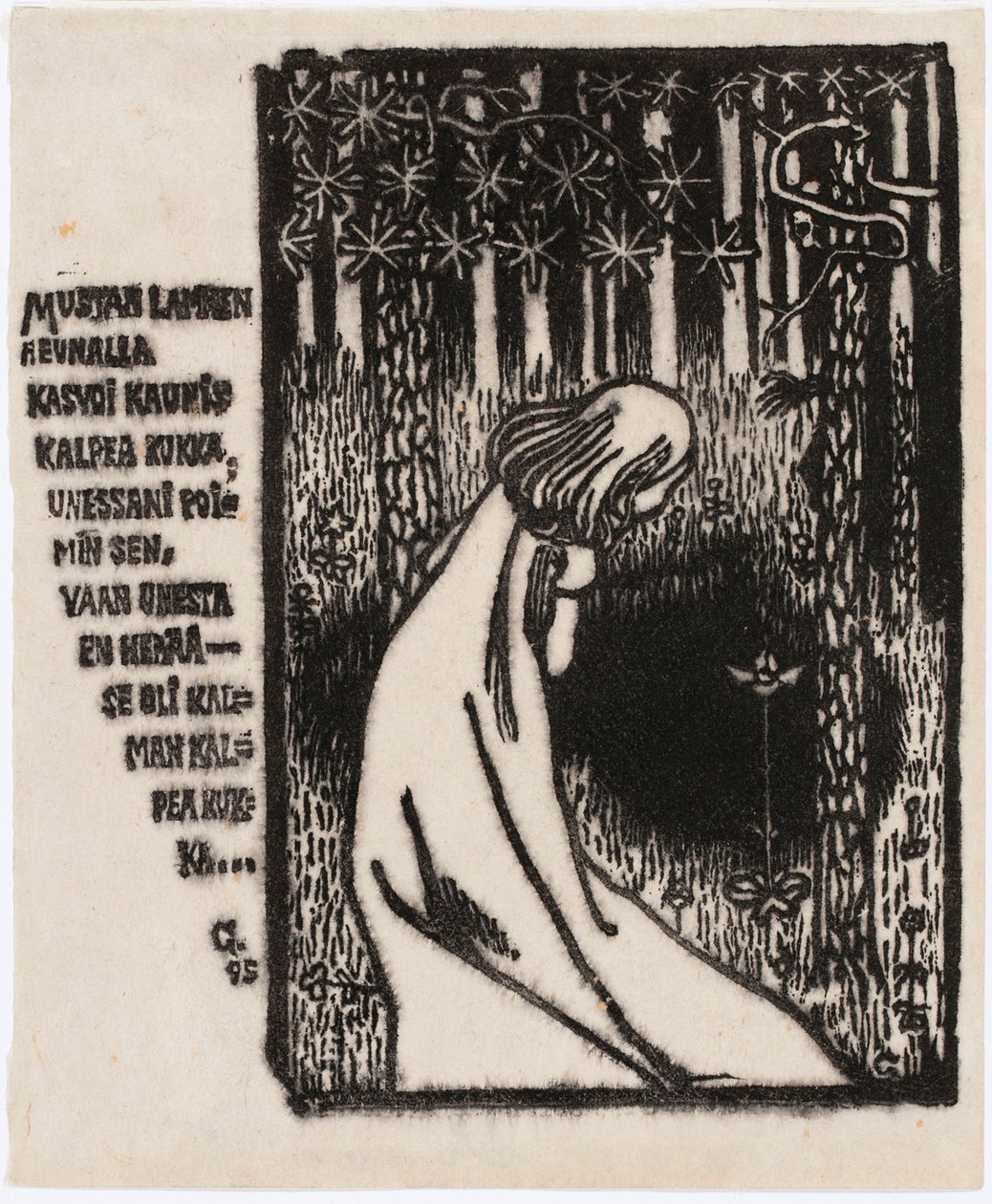 Kwiat śmierci autorstwa Akseli Gallen-Kallela