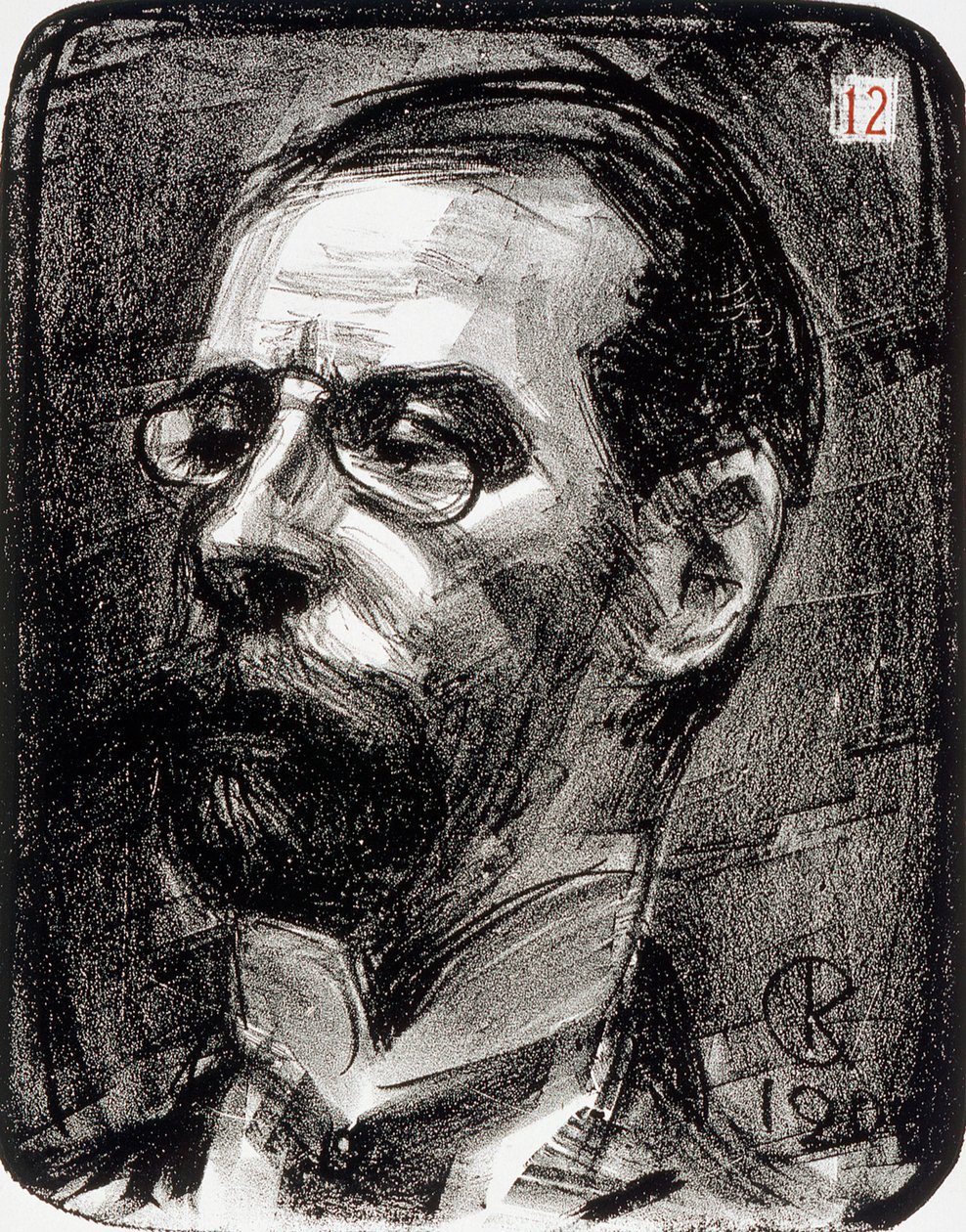 Portret Axela Berndtsona autorstwa Akseli Gallen-Kallela