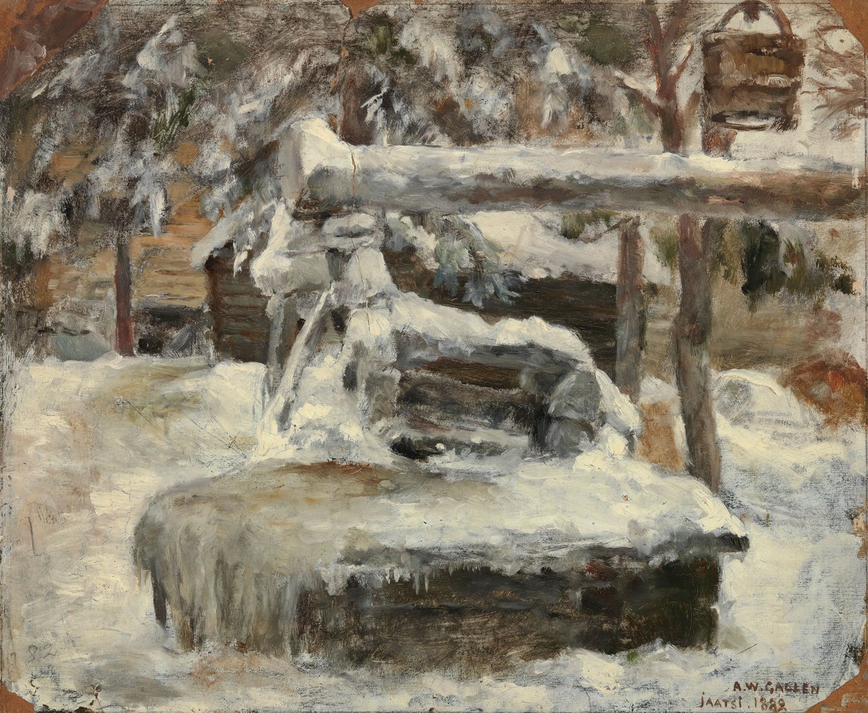 Bez tytułu autorstwa Akseli Gallen-Kallela