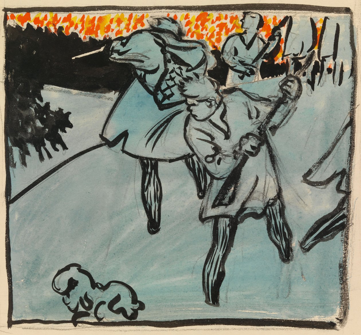 Ohne Titel autorstwa Akseli Gallen-Kallela