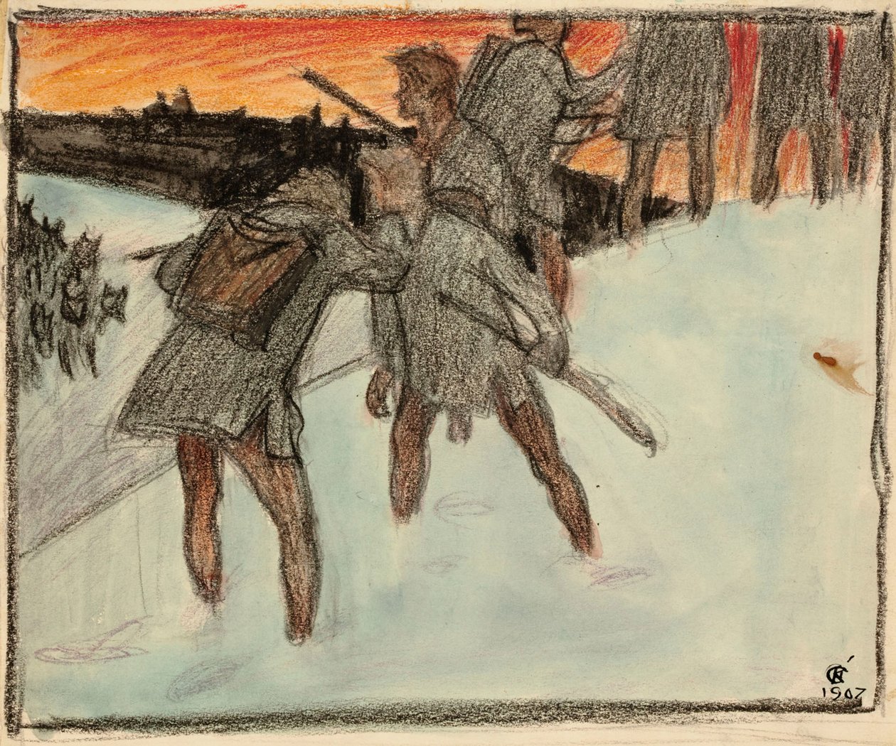 Ohne Titel autorstwa Akseli Gallen-Kallela