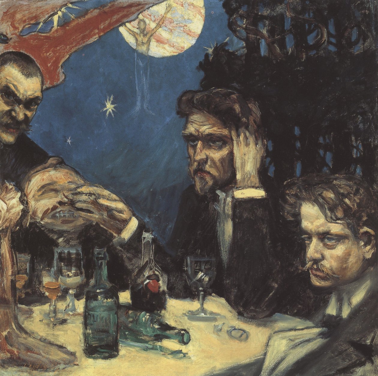 Sympozjum, Studium Prawo Jean Sibelius, 1894 autorstwa Akseli Gallen Kallela