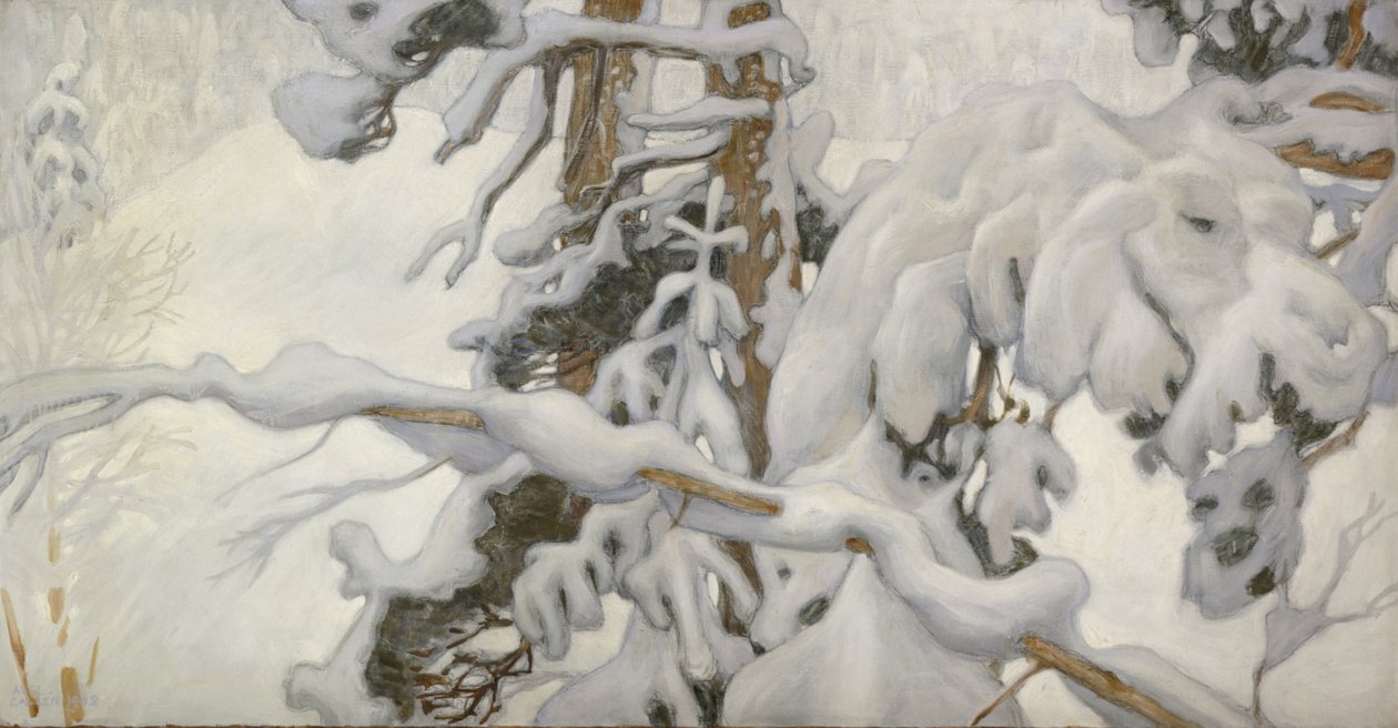 Zima, 1902 autorstwa Akseli Gallen Kallela