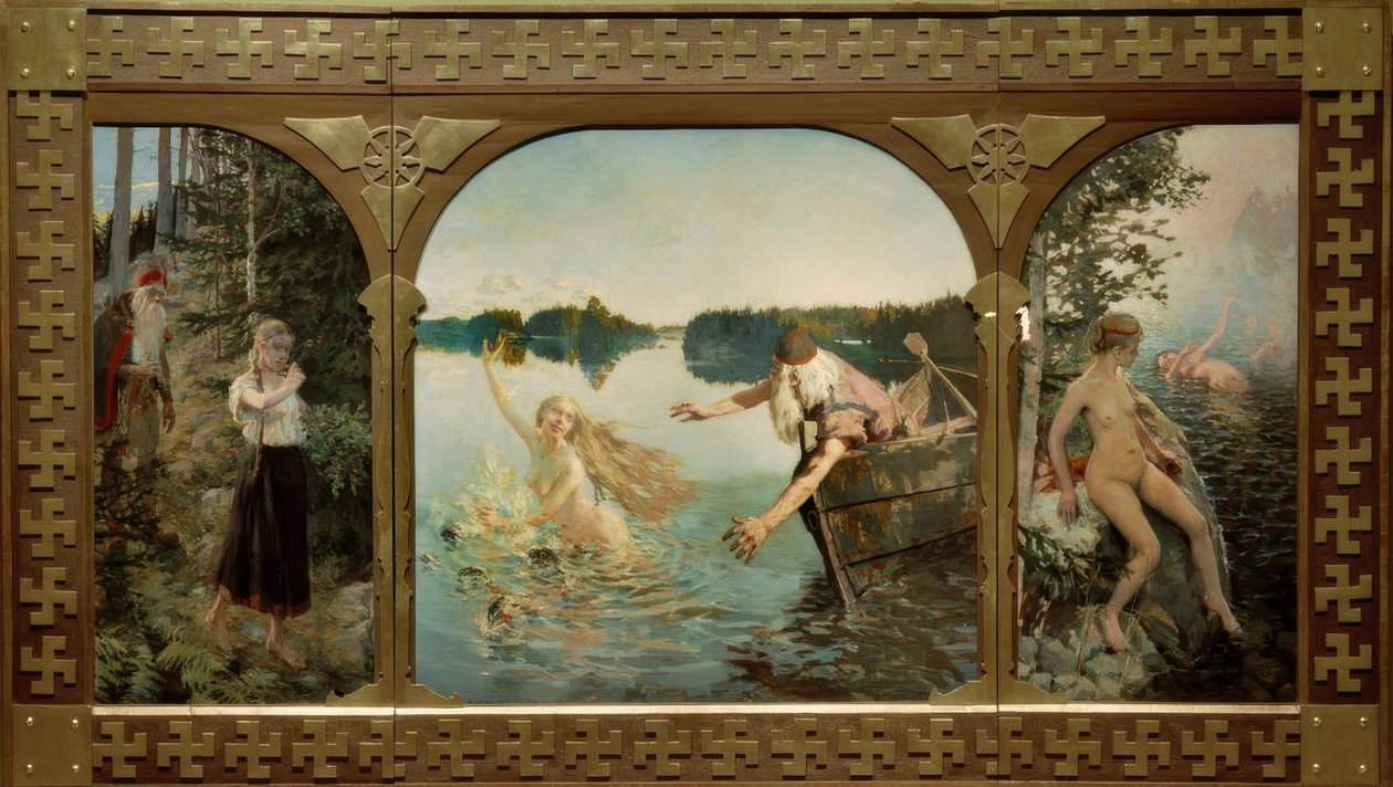 A.Gallen-Kallela, Die Aino-Sage autorstwa Akseli Valdemar Gallen Kallela