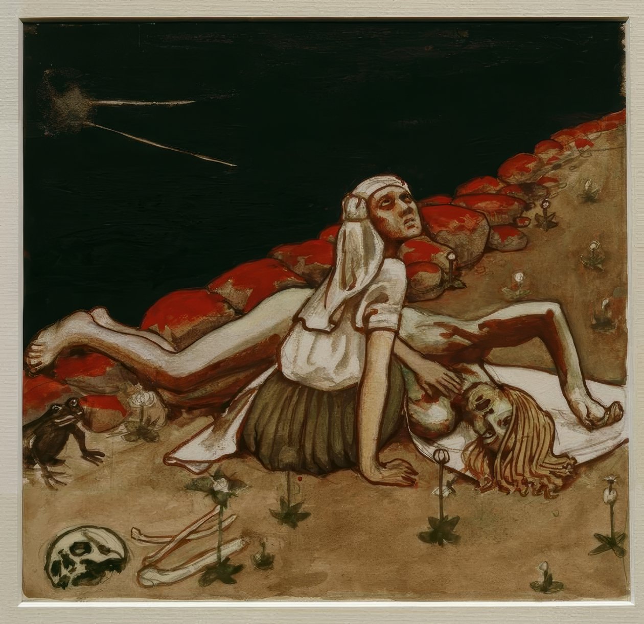 A.Gallen-Kallela, Lemminkäinens Mutter autorstwa Akseli Valdemar Gallen Kallela