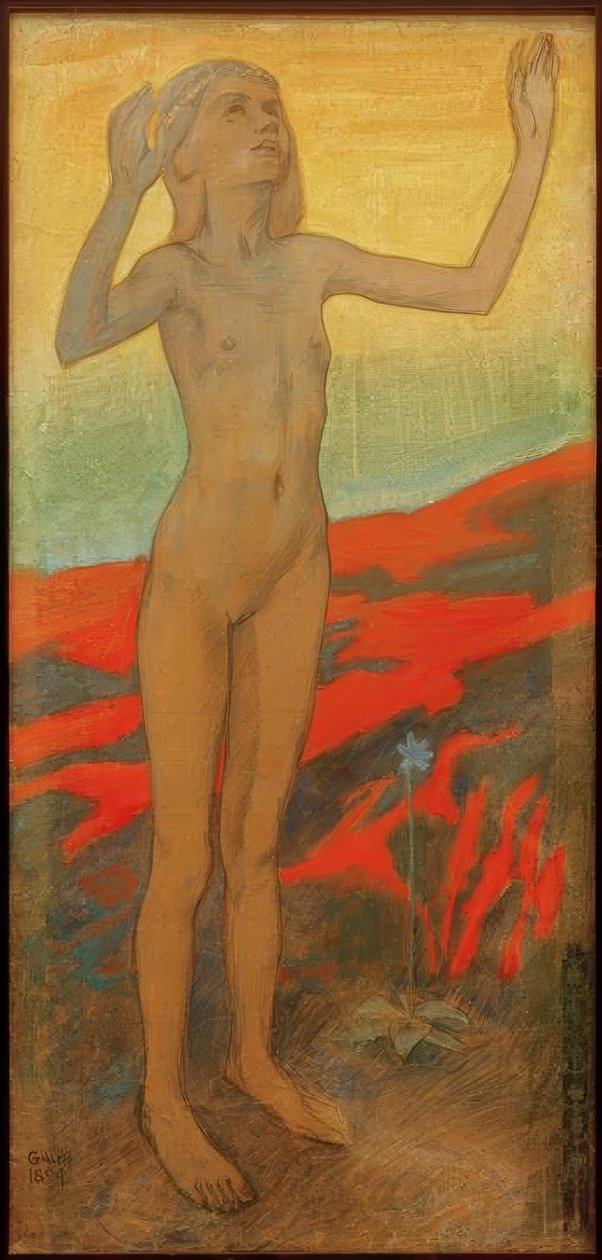 adorant autorstwa Akseli Valdemar Gallen Kallela