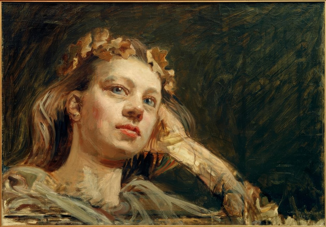 Bohaterski portret Maryi autorstwa Akseli Valdemar Gallen Kallela