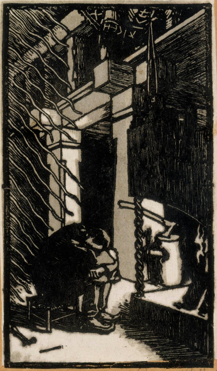 Inspiracja (Warsztatowy Zmierzch) autorstwa Akseli Valdemar Gallen Kallela
