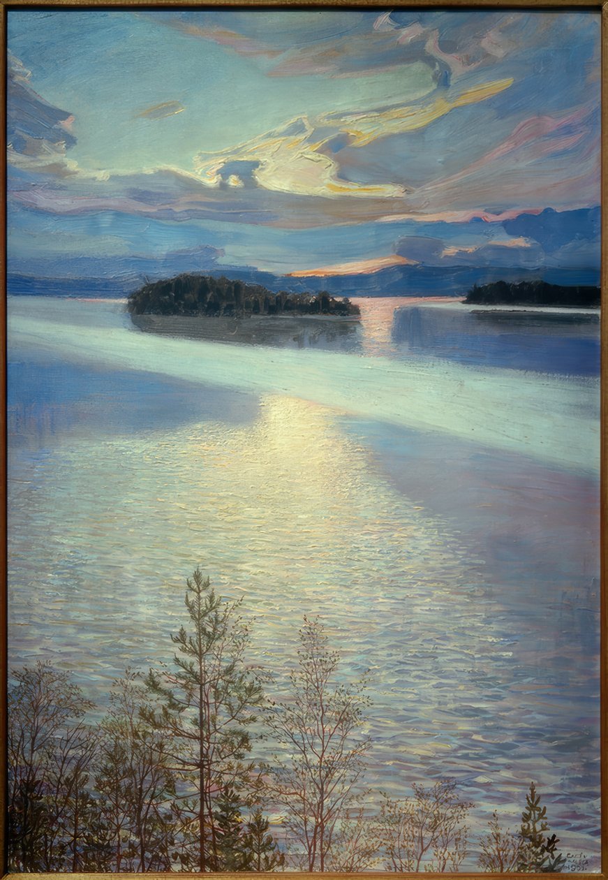 Seeblick autorstwa Akseli Valdemar Gallen Kallela