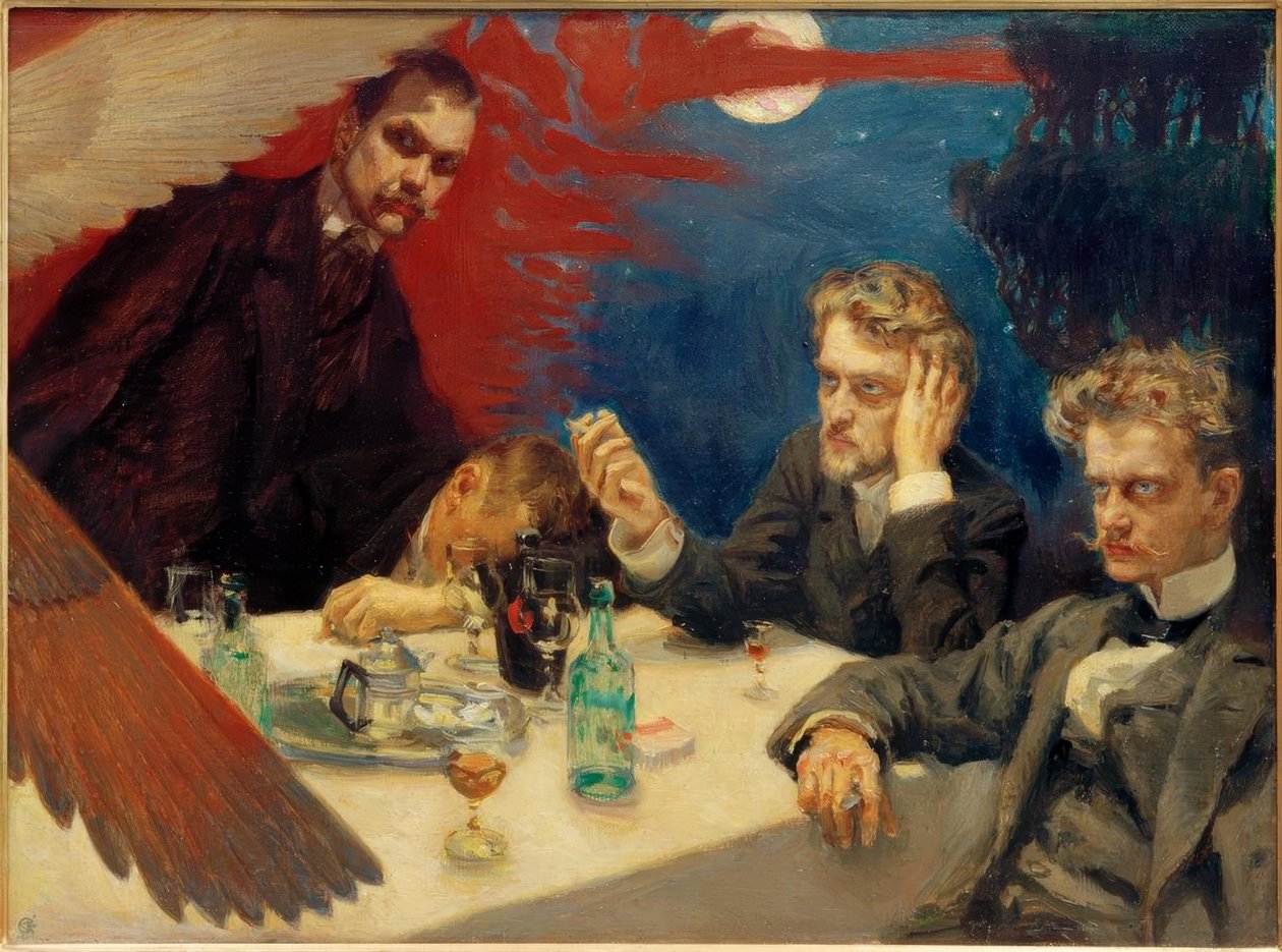 Sympozjum autorstwa Akseli Valdemar Gallen Kallela