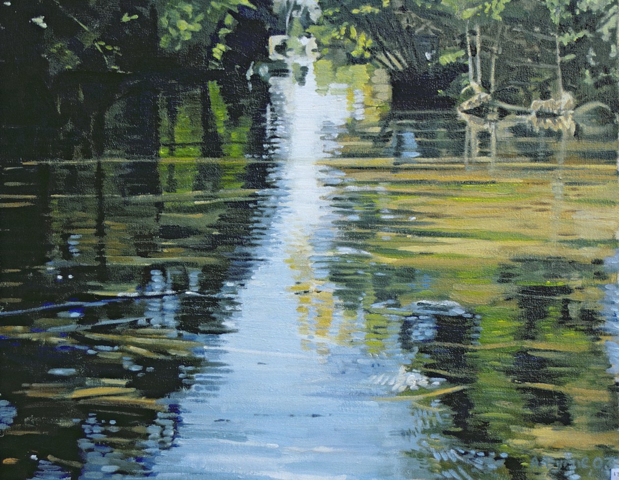 Połyskująca Rzeka, 2003 autorstwa Alan Byrne
