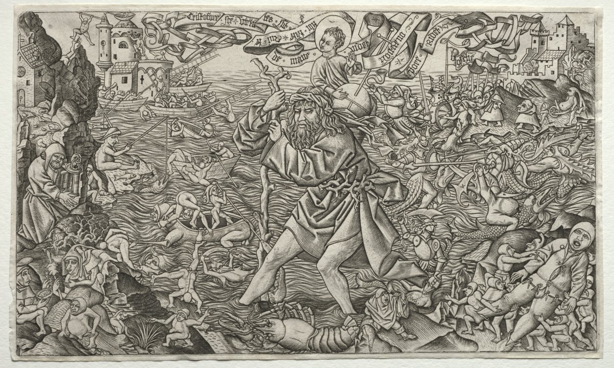 Św. Krzysztof autorstwa Alart du Hameel