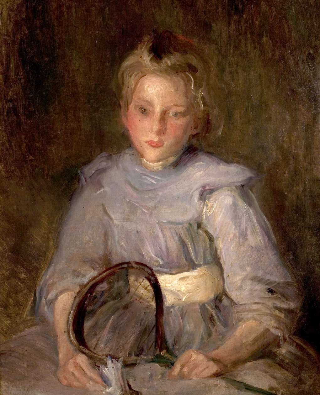 Dziewczyna z rakietą autorstwa Albert de Belleroche