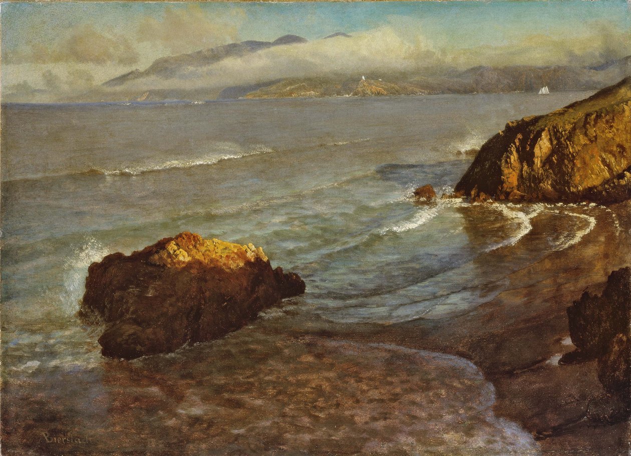 Wejście do Złotej Bramy autorstwa Albert Bierstadt