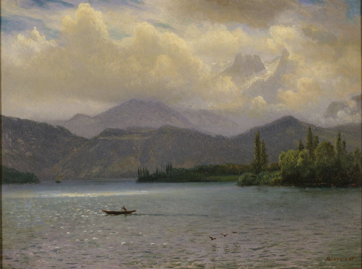 Lake Tahoe autorstwa Albert Bierstadt