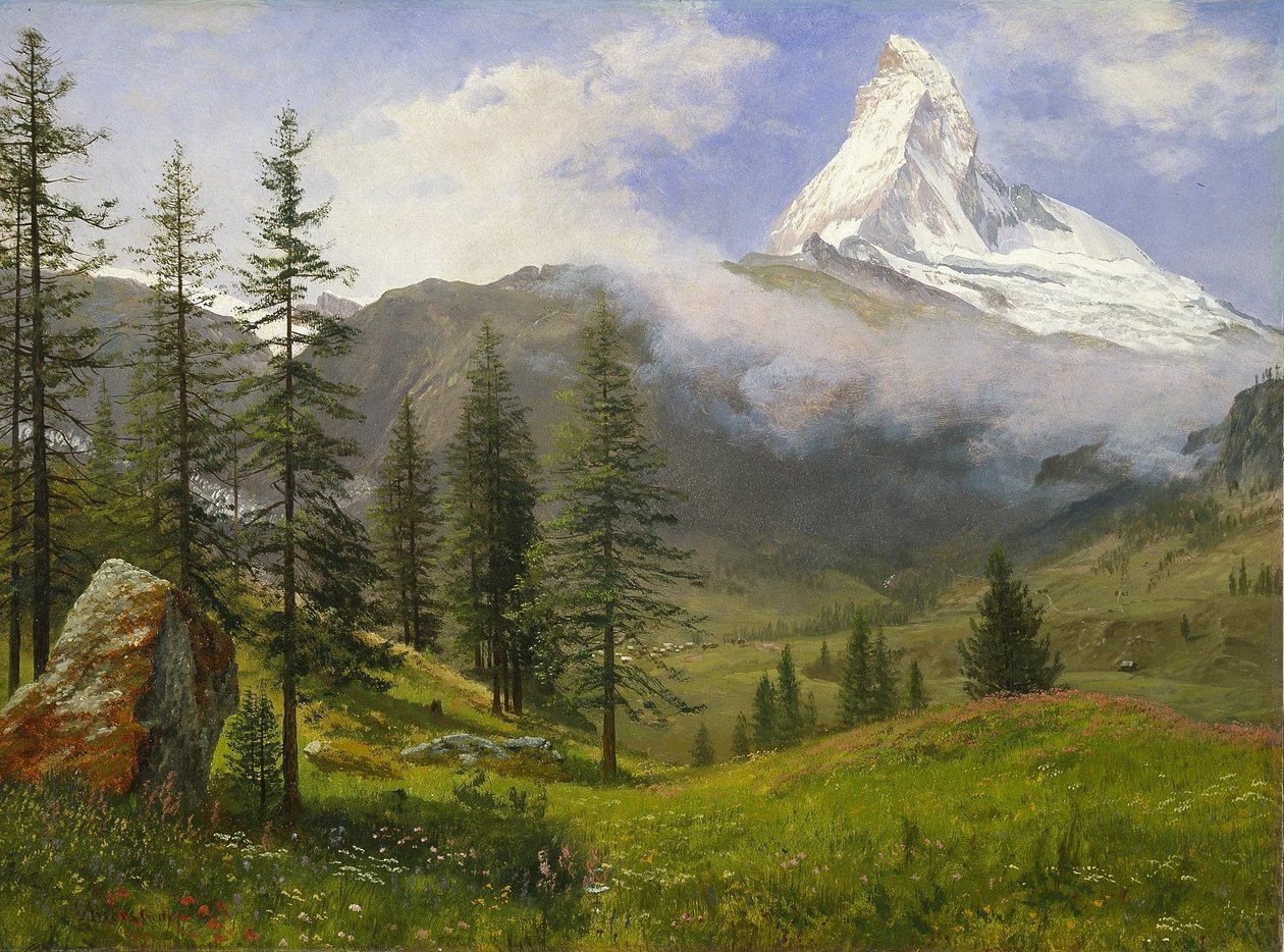 Matterhorn autorstwa Albert Bierstadt