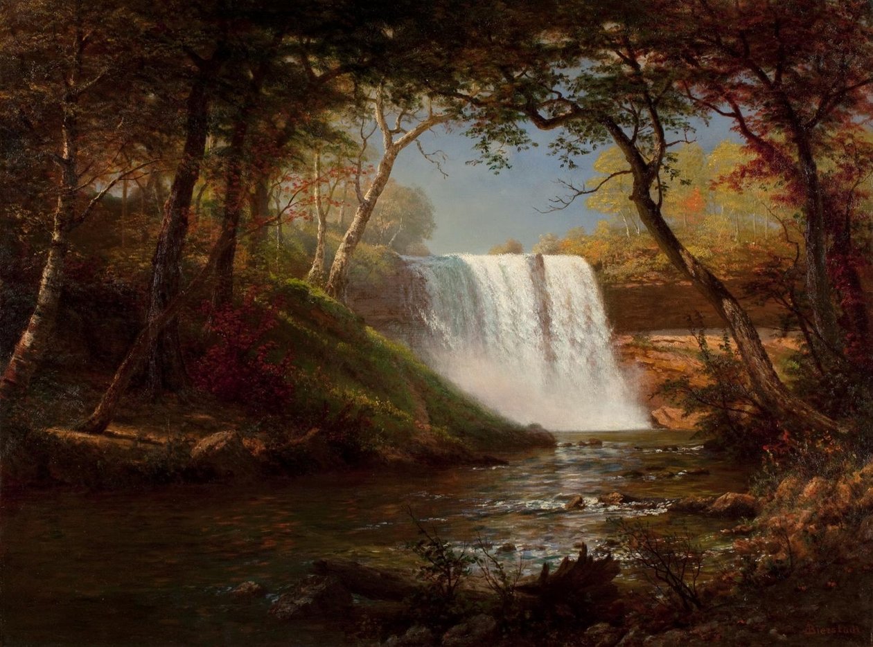 Wodospad Minnehaha autorstwa Albert Bierstadt