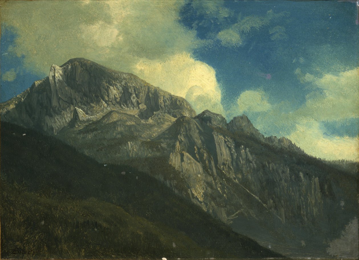 Góry autorstwa Albert Bierstadt