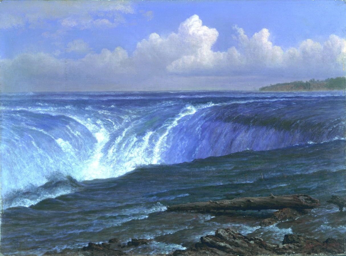 wodospad Niagara autorstwa Albert Bierstadt