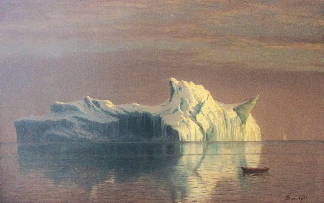 Góra lodowa autorstwa Albert Bierstadt
