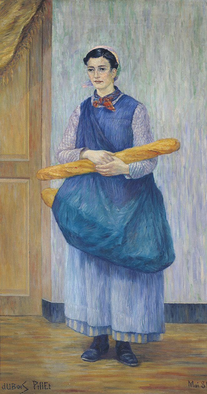Pani niosąca chleb, 1889 autorstwa Albert Dubois Pillet