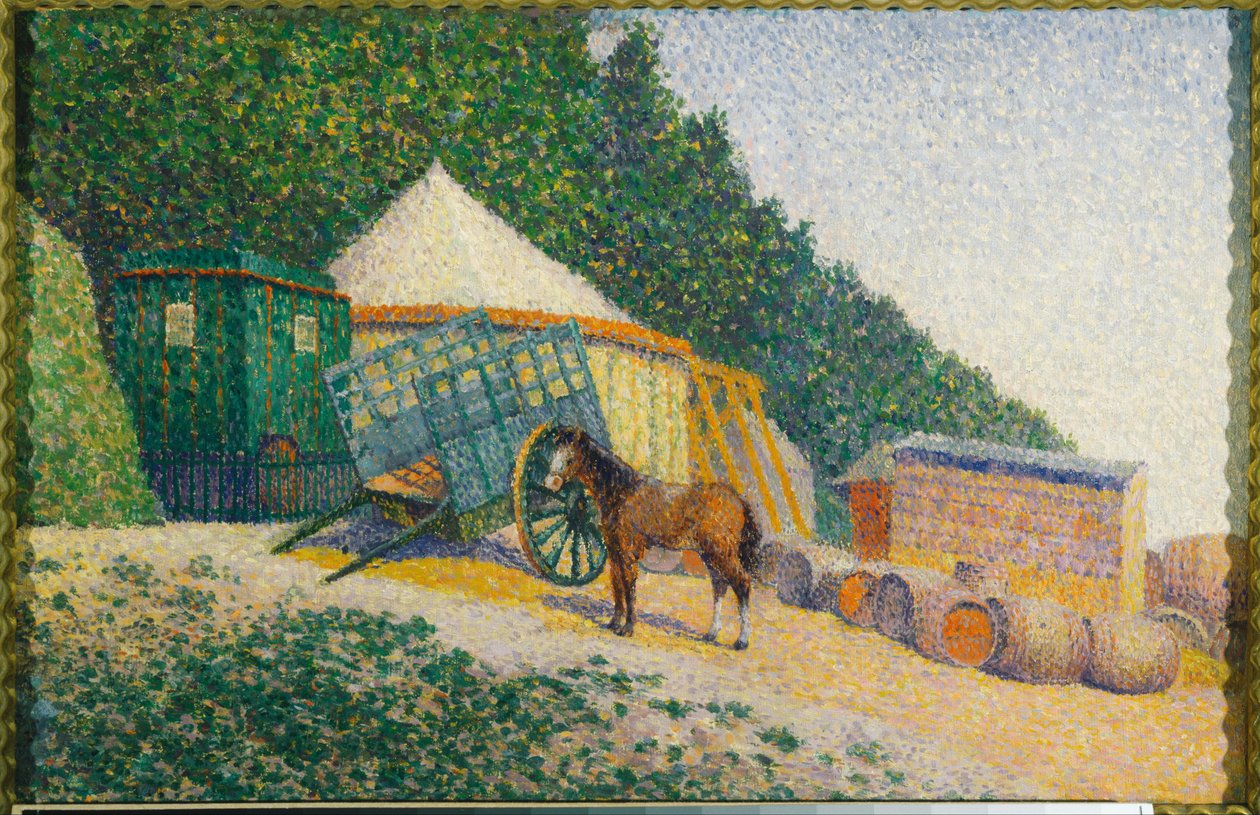 Mały Obóz Cyrkowy autorstwa Albert Dubois Pillet