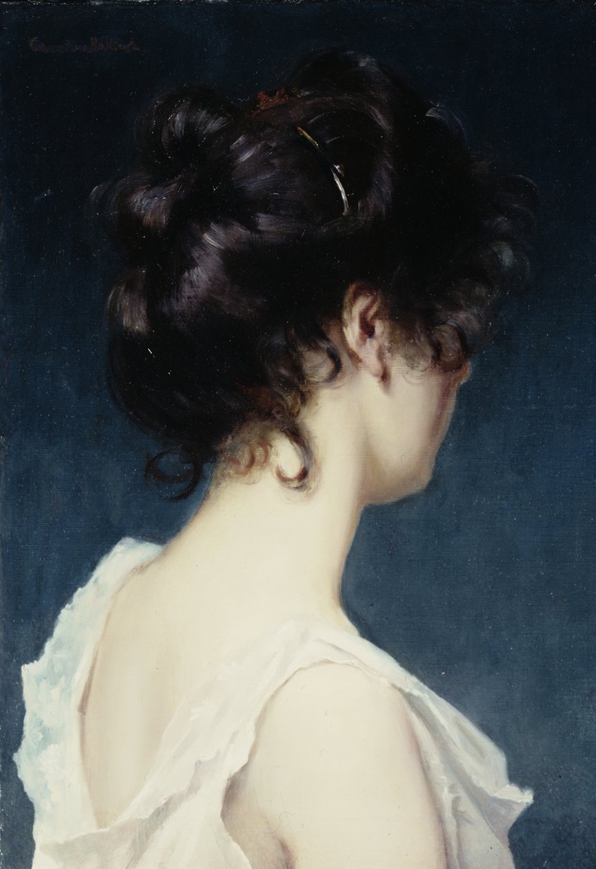 Badanie figury autorstwa Albert Ernest Carrier Belleuse
