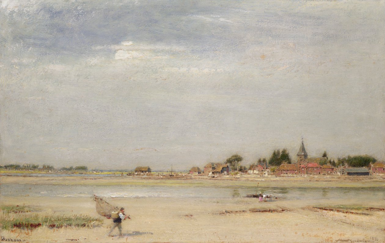 Bosham, 1920 (olej, wc, akwarela i tusz na papierze) autorstwa Albert Goodwin