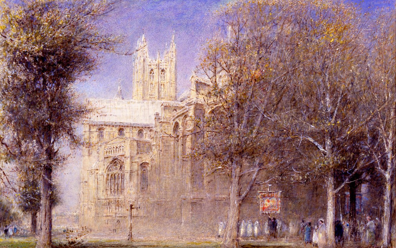 Canterbury, 1942 autorstwa Albert Goodwin