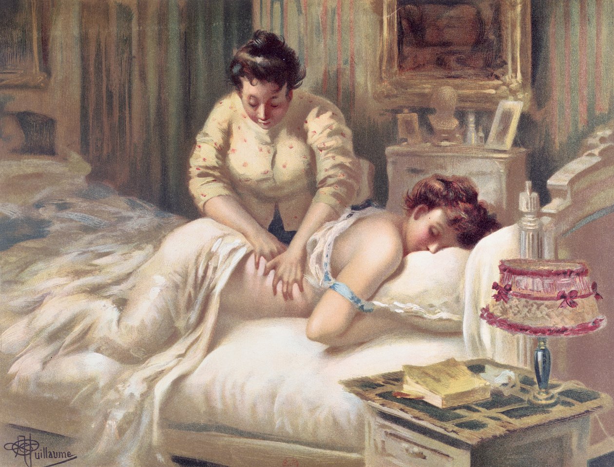 Sesja masażu autorstwa Albert Guillaume