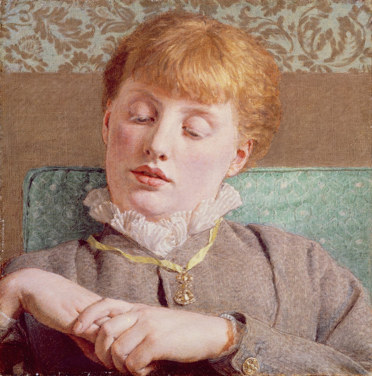 Dziewczyna autorstwa Albert Joseph Moore