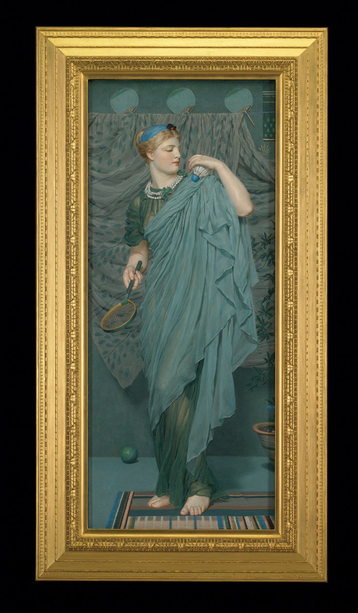 Battledore, 1868-70 autorstwa Albert Joseph Moore