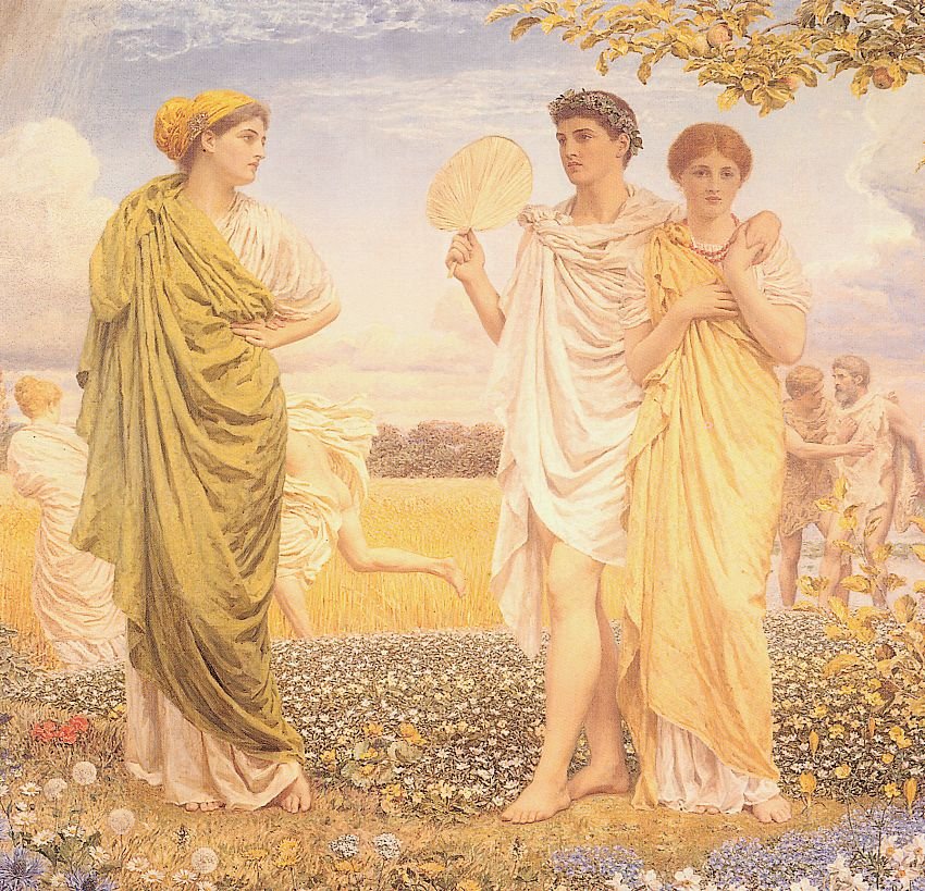 Miłość wiatrów i pór roku autorstwa Albert Joseph Moore